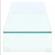 Підставка для монітора Shumee 100x30x13 см скло прозора 244131 - изображение 3