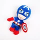 Мягкая плюшевая игрушка Marvel Капитан Америка 25 см синий - изображение 3
