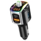 ФМ трансмиттер Aiver F67 MP3 RGB Bluetooth v5.0 MicroSD PD3.0 + QC3.0 - изображение 2