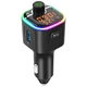 ФМ трансмиттер Aiver F68 MP3 RGB Bluetooth v5.0 MicroSD PD3.0 + QC3.0 - изображение 3