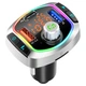 ФМ трансмиттер Aiver F63 MP3 RGB Bluetooth v5.0 TF PD3.0 + QC3.0 - изображение 3