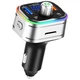 ФМ трансмиттер Aiver F62 MP3 RGB Bluetooth v5.0 PD3.0 + QC3.0 + пульт ДУ - изображение 5