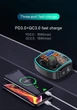 ФМ трансмиттер Aiver F69 MP3 RGB Bluetooth v5.0 PD3.0 + QC3.0 - изображение 12