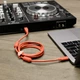 USB-кабель DJ Techtools Chroma Cables: USB-C Neon Orange (Type-C to USB-B) - изображение 3