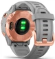 Смарт-годинник Garmin Fenix 6S Rose Gold-tone with Powder Gray Band (010-02159-21) - зображення 4