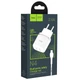 Зарядне мережеве HOCO N4 Aspiring (2USB 2.4A) Type-C Білий - изображение 2