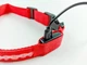 Світиться нейлоновы нашийник для собак DogClub USB Red M(40-48) - зображення 4