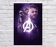 Постер BEGEMOT Мстители Супергерои MARVEL 61x90 см (1124022-1) - изображение 1