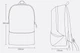 Рюкзак для ноутбука Xiaomi Z Bag Ultra Light Portable Mini Backpack 14" Yellow (6971941370542) - изображение 3