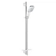 Душовий набір GROHE Rainshower Smartactive із ручною лійкою, шлангом та стійкою 1000мм хром 26586000 - зображення 1