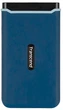 Портативний SSD USB 3.1 Gen 2 Type-C Transcend ESD370C 250GB Navy Blue (TS250GESD370C) - зображення 1
