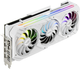 Відеокарта Asus PCI-Ex GeForce RTX 3070 ROG Strix Gaming OC White Edition 8GB GDDR6 (256bit) (1935/14000) (2 x HDMI, 3 x DisplayPort) (ROG-STRIX-RTX3070-O8G-WHITE) - зображення 2