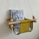 Дитяча гойдалка Infancy Журавлі, Жовта основа - зображення 4