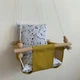 Дитяча гойдалка Infancy Зоряне небо, Жовта основа - зображення 5