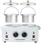 Баночний воскоплав подвійний Double Wax Warmer, для розігріву воску - зображення 1