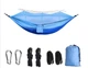 Туристический подвесной гамак с москитной сеткой Hammock Net Blue 2,6 х 1,3 м синий - изображение 1