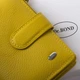 Женский кожаный кошелек Classik DR. BOND WN-2 yellow - изображение 2