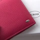 Женский кожаный кошелек Classik DR. BOND WN-7 pink-red - изображение 3