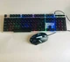 Клавіатура і мишка дротова JEDEL COMBO GK100 + RGB з підсвічуванням - зображення 4