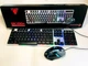 Клавіатура і мишка дротова JEDEL COMBO GK100 + RGB з підсвічуванням - зображення 10