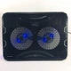 Охлаждающая подставка для ноутбука Notebook Cooling Pad N130 с диагональю до 15.4 дюймов Black - изображение 1