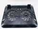 Охлаждающая подставка для ноутбука Notebook Cooling Pad N130 с диагональю до 15.4 дюймов Black - изображение 8