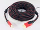 Кабель HDMI-HDMI шнур усиленный в обмотке UKC 20 метров (V1.4) - изображение 1