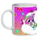 Кружка Райдужно метеликова однорідна кішка SuperCup (чашка-SC-Rainbow Butterfly Unicorn Kitty-0016) - зображення 1