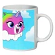 Кружка Райдужно метеликова однорідна кішка SuperCup (чашка-SC-Rainbow Butterfly Unicorn Kitty-0017) - зображення 1