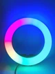 Кольцевая лампа 20 см Селфи LED кольцо цветное Кольцевой свет RGB LED лампа MJ20 Live Stream 15 цветов SOFT RING LIGHT - изображение 6