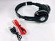 Бездротові bluetooth накладні навушники з мікрофоном MDR Beats S460 microSD з FM-радіо Black - зображення 3
