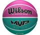 М'яч баскетбольний Wilson MVP Elite розмір 6 гумовий для вулиці-зали рожевий-св. блакитний (WTB1461XB07) - зображення 1