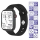 Смарт часы Smart Watch Series 6 FK99PLUS 44mm Aluminium 2 браслета Viber беспроводная зарядка black черный - изображение 2