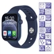 Смарт часы Smart Watch Series 6 FK99PLUS 44mm Aluminium 2 браслета Viber беспроводная зарядка blue синий - изображение 2