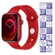 Смарт часы Smart Watch Series 6 FK99PLUS 44mm Aluminium 2 браслета Viber беспроводная зарядка red красный - изображение 2