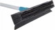 Щетка для пола Optima Cleaning с резиновым ворсом и толкателем воды Голубая (O73013) - изображение 3