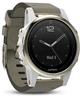 Спортивные часы Garmin Fenix 5S Sapphire Champagne with Gray Suede Band (010-01685-13) - изображение 4