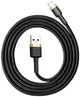 Кабель Baseus Kevlar Cable Lightning – USB 1.0 м 2 A Black-Gold (CALKLF-BV1) - изображение 1
