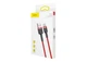Кабель Baseus Cafule Cable USB for Type-C 3A 0.5 м Red (CATKLF-A09) - изображение 3