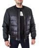 Бомбер чоловічий TRUSSARDI JEANS (52S00467-1T004447-K299/20-21) Чорний 60 - изображение 7