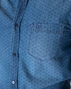 Сорочка чоловіча TRUSSARDI JEANS (52C00091-1Y000154-U280/21) Синій 43 - изображение 3