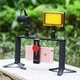 Профессиональный набор блогера PULUZ 7в1 (рамка для телефона+микрофон+LED подсветка) PKT3024 - изображение 1