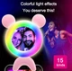 Кольцевая селфи-лампа универсальная RGB для телефона - изображение 3