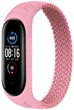 Ремешок BeCover Elastic Nylon Style для Xiaomi Mi Smart Band 5 / Mi Smart Band 6 (Size S) Pink (706141) - изображение 1