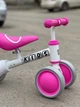 Беговел детский Profi KIDS 3 колеса, розовый - изображение 4