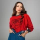 Світшот BATIAR Тронда XL-XXL червоний - изображение 3