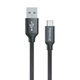 Кабель ColorWay USB - USB-C (M/M), 2 м Black (CW-CBUC008-BK) - изображение 1