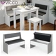 Лавка для кухонного куточка 107х42 Vicco Roman, біла - зображення 3