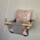 Детская качеля Infancy Слоники, Серая основа - изображение 3