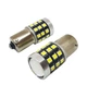 Светодиодная лампа с цоколем 1156 BA15s P21W 33 SMD 2835 12V Белая с линзой Autoexpect (11411) - изображение 2